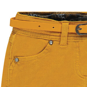 Short en velours avec ceinture amovible 