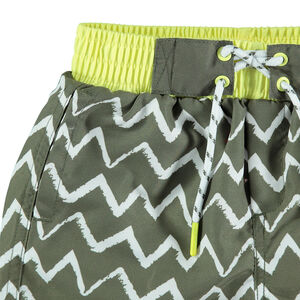 Bañador con motivo gráfico all-over 