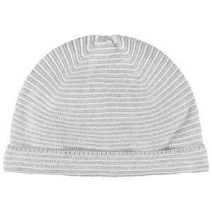 Gorro de algodón ecológico de punto grueso y forro de jersey 