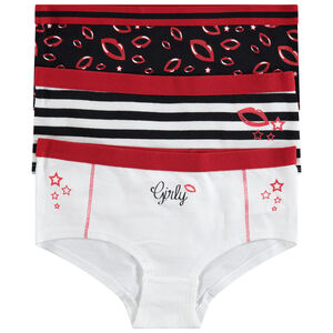 Júnior - Juego de 3 culottes de algodón con dibujos de fantasía estampados  Main Júnior - Juego de 3 culottes de algodón con dibujos de fantasía estampados