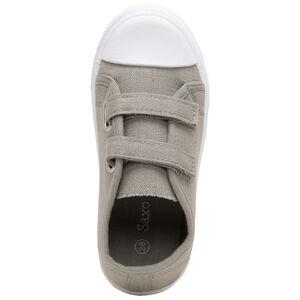 zapatilla  grises de lona à scratchs du 24 en 35 