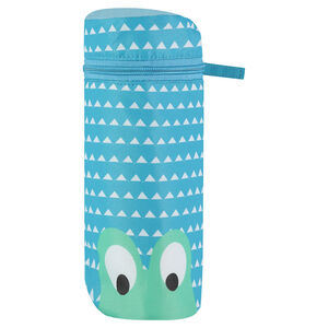 Bolsa con bolsillos estampados 