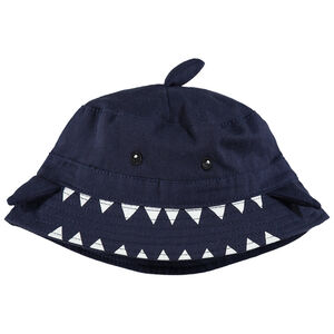 Bob de tiburón de sarga con aletas de relieve  