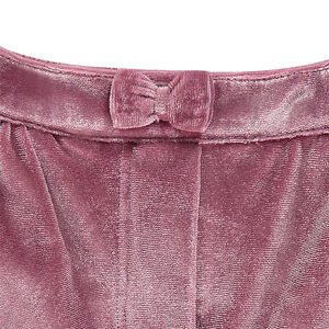 Shorts bombachos en terciopelo arrugado   Main Shorts bombachos en terciopelo arrugado