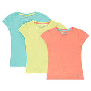 Lote de 3 camisetas lisas de manga corta de jersey lisas  Main Lote de 3 camisetas lisas de manga corta de jersey lisas