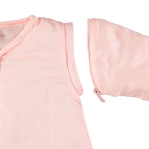 Saco con mangas amovibles y estampado conejito 