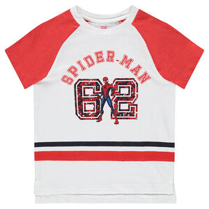 Camiseta de manga corta con bandas y estampado de ©Marvel Spiderman  