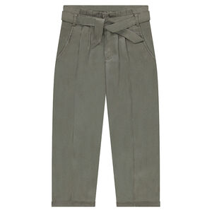 Pantalón fluido de Tencel con tiro bajo  Main Pantalón fluido de Tencel con tiro bajo