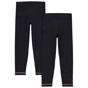Juego de 2 leggings de punto con dibujo de fantasía estampado  Main Juego de 2 leggings de punto con dibujo de fantasía estampado