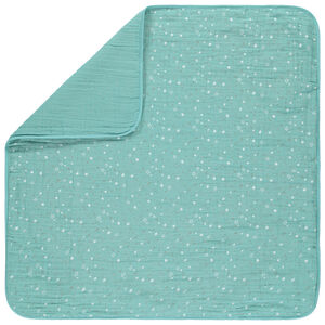 Couverture imprimée étoiles en tétra 80 x 80cm 