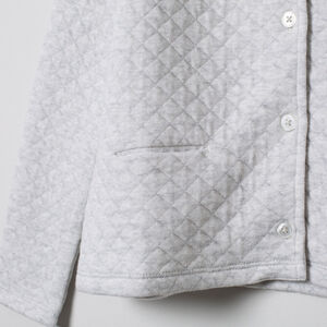 Gilet en molleton à croisillons  