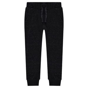 Pantalón de chándal de mezcla de felpa con hilo brillante  Main Pantalón de chándal de mezcla de felpa con hilo brillante