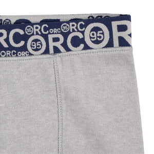 Juego de 2 leggings de algodón con cintura elástica 