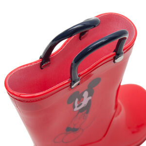 Botas de agua de goma con asas Disney Mickey 