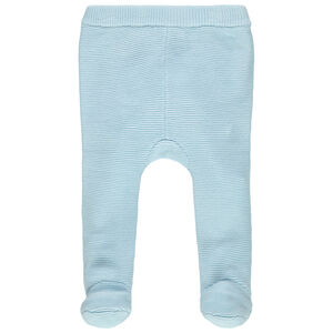 Leggings con pies cerrados de punto de algodón ecológico 