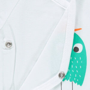 Pack de 2 bodies de manga corta de punto con monstruos estampados 