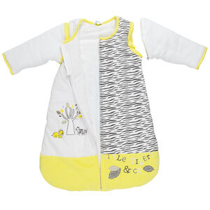 Saquito para dormir de terciopelo con motivo bordado tigre del nacimiento hasta los 12 meses 