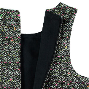 Vestido sin mangas con motivo de fantasía de jacquard all-over  Main Vestido sin mangas con motivo de fantasía de jacquard all-over
