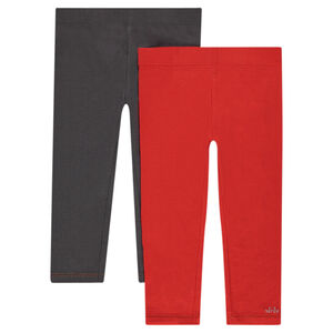 Pack de 2 leggings lisos  