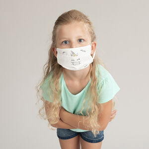 Lote de 2 Mascarillas de tela niño  Main Lote de 2 Mascarillas de tela niño