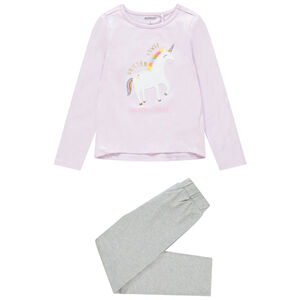 Pyjama en jersey print licorne   Main Pyjama en jersey print licorne