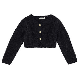 Chaqueta de punto mezclado con hilo brillante   Main Chaqueta de punto mezclado con hilo brillante