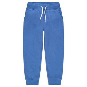 Pantalón de chándal de felpa jaspeada 