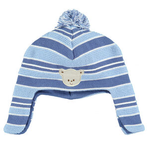 Bonnet péruvien doublé polaire 