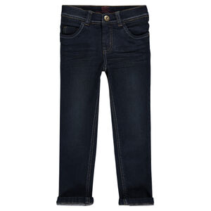 Jeans slim efecto usado 