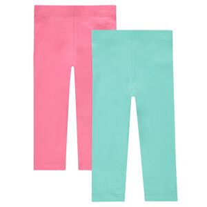 Pack de 2 pantalones capri lisos  Main Pack de 2 pantalones capri lisos