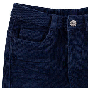 Pantalón de terciopelo de milrayas con bolsillos 