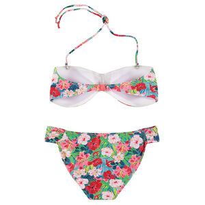 Bikini de premamá con flores estampadas all over 