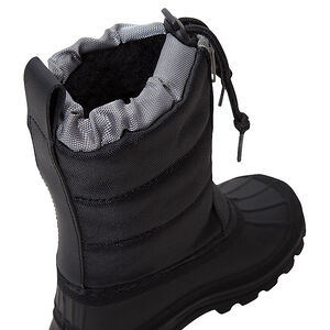 Botas de nieve bicolores con pelo, cremallera y cordones ajustables, del 28 al 35 