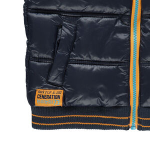 Anorak sin mangas con capucha desmontable acolchadas 