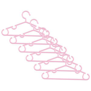 Lote de 6 perchas - Rosa 
