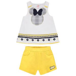Conjunto túnica+ pantalón corto estampado Minnie   Main Conjunto túnica+ pantalón corto estampado Minnie