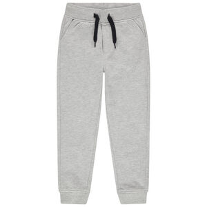 Pantalón de chándal de felpa lisa 