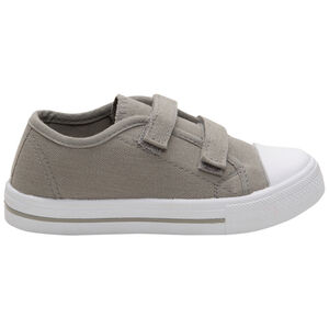 zapatilla  grises de lona à scratchs du 24 en 35 