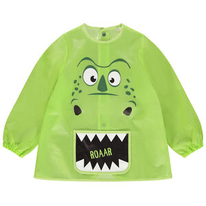 Tablier manches longues print dinosaure 