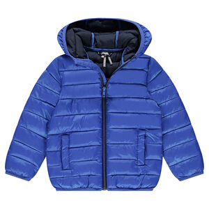 Anorak acolchado con capucha 