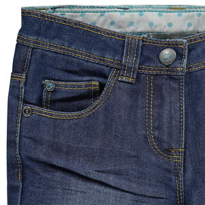 Jeans de corte recto efecto usado  Main Jeans de corte recto efecto usado