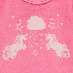 Pijama de terciopelo con unicornios  Main Pijama de terciopelo con unicornios