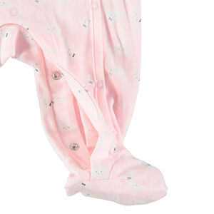 Juego de 2 pijamas de algodón ecológico con nubes estampadas  Main Juego de 2 pijamas de algodón ecológico con nubes estampadas