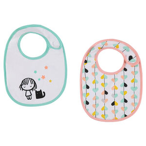 Pack de baberos de punto de fantasía 