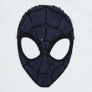 Camiseta de manga larga de punto con ©Marvel Spiderman de lentejuelas mágicas 