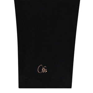 Lot de 2 leggings courts unis à logo printé  Main Lot de 2 leggings courts unis à logo printé