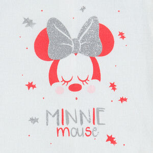 Pijama de punto con estampado de ©Disney Minnie y parte inferior con estampado de lunares  Main Pijama de punto con estampado de ©Disney Minnie y parte inferior con estampado de lunares