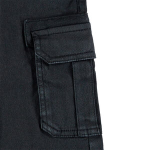 Pantalon cargo droit uni pour enfant garçon 