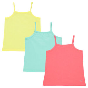 Pack de 3 camisetas de colores lisos  Main Pack de 3 camisetas de colores lisos