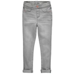 Júnior - Jeggings vaqueros con detalles rosa gold 